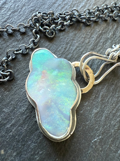 Lightening Ridge Cloud Pendant