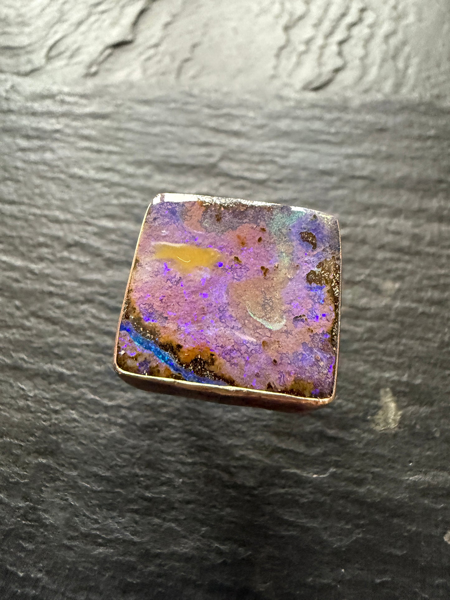 Cocktail opal ring