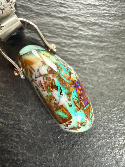 Boulder Opal Pendant