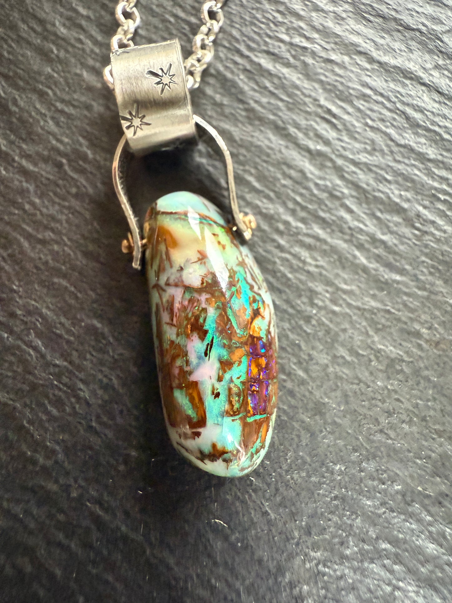 Boulder Opal Pendant