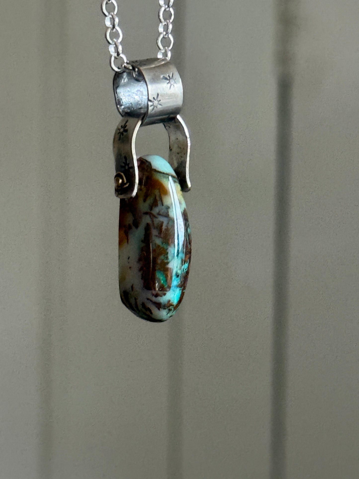 Boulder Opal Pendant