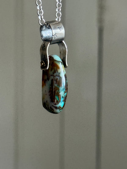Boulder Opal Pendant