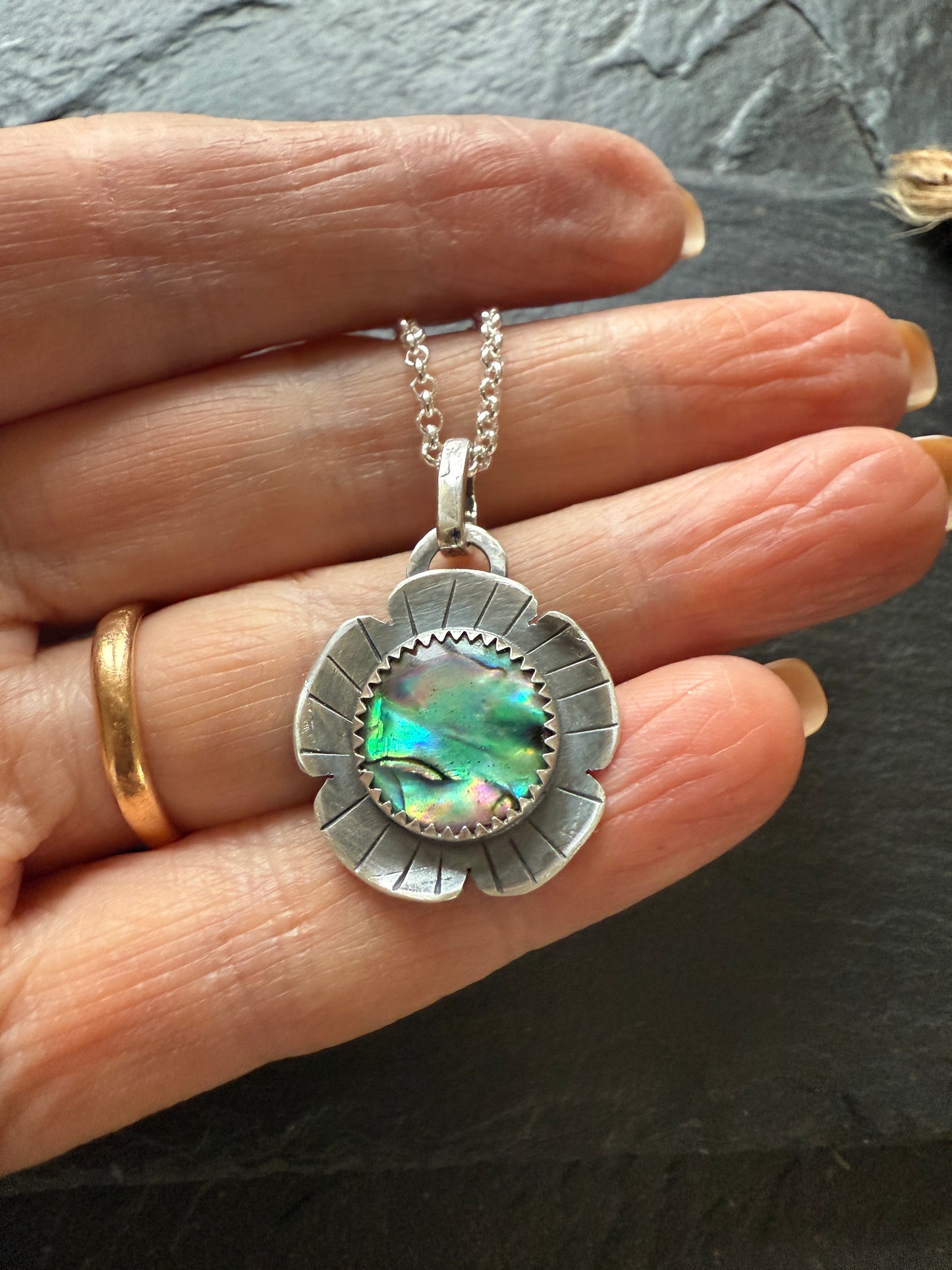 Abalone Shell Pendant