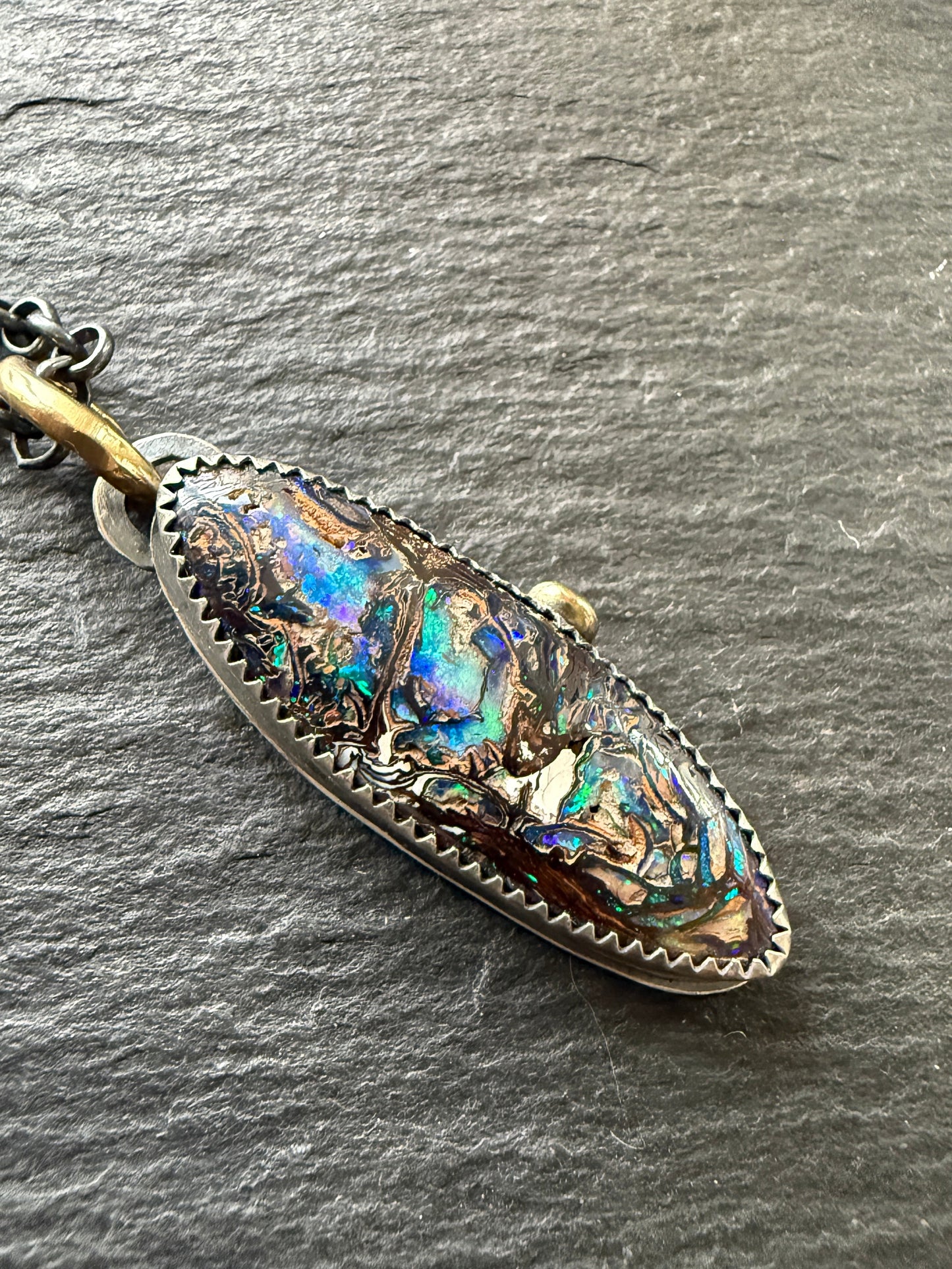 Koroit Opal Necklace