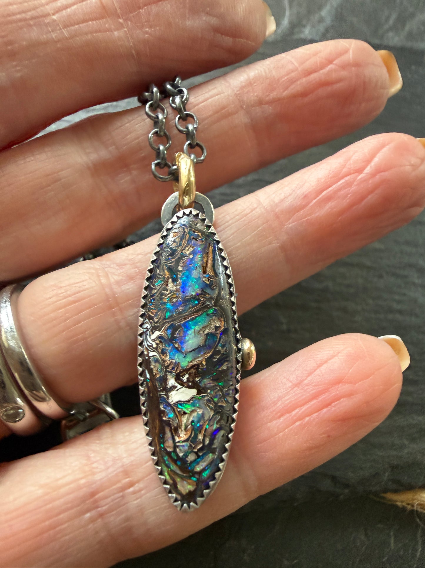 Koroit Opal Necklace