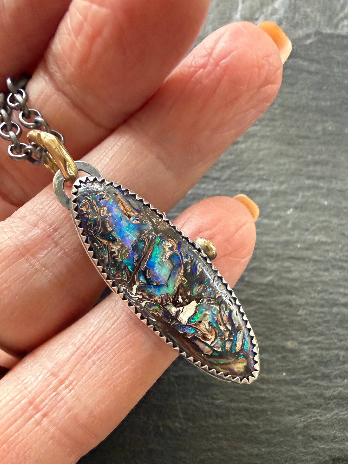 Koroit Opal Necklace