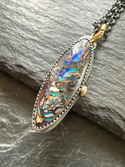 Koroit Opal Necklace