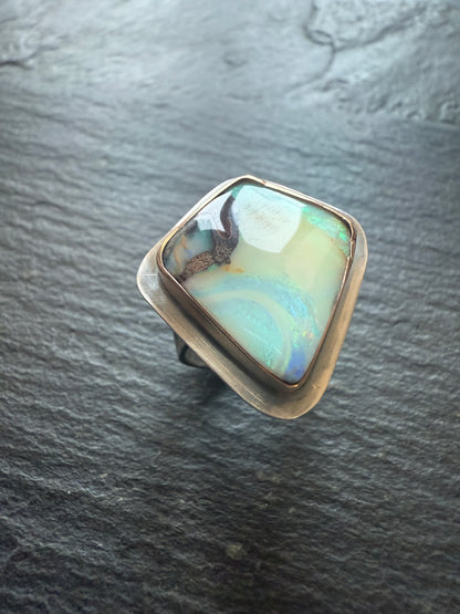 Cocktail Opal Ring