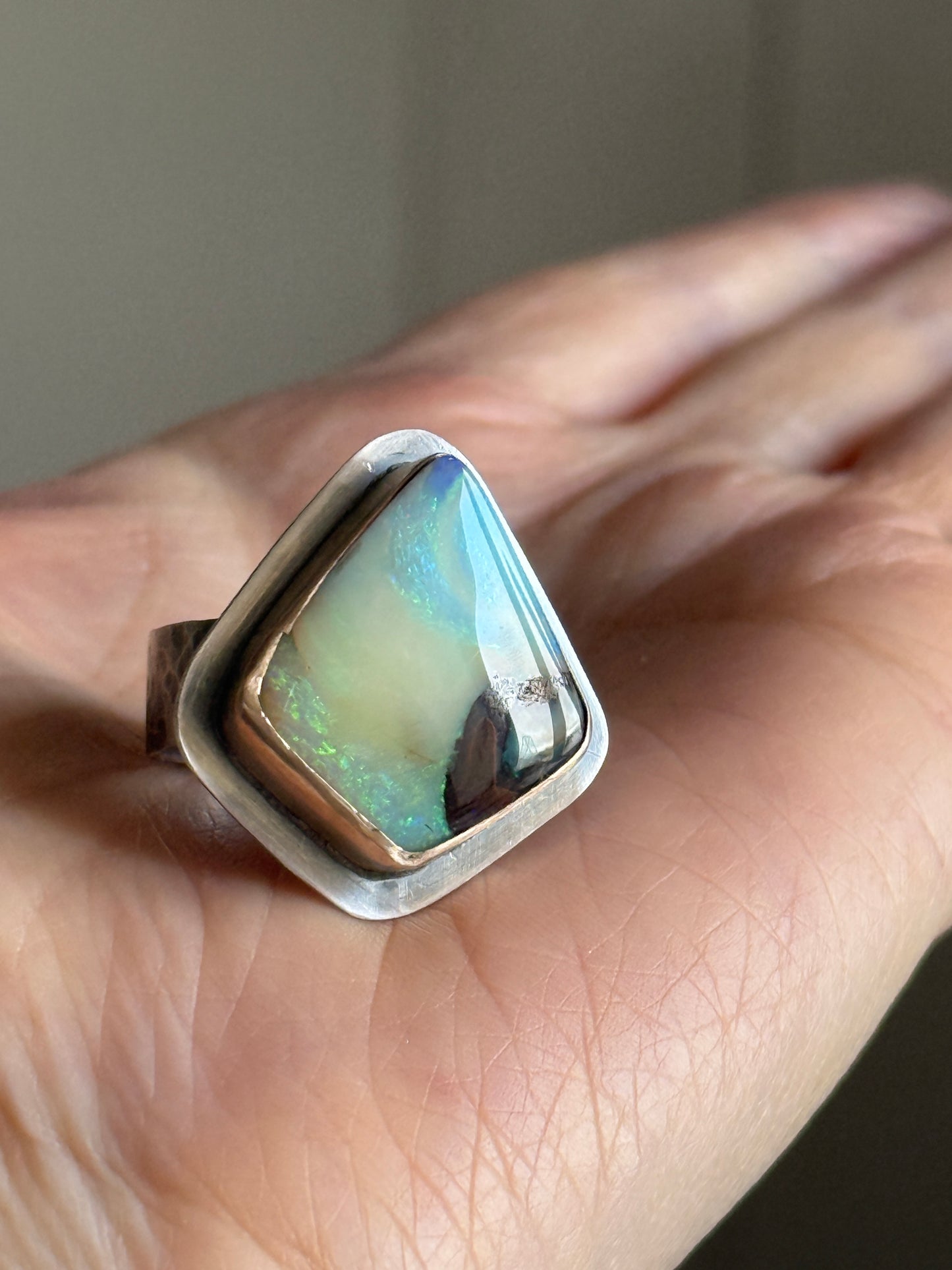 Cocktail Opal Ring