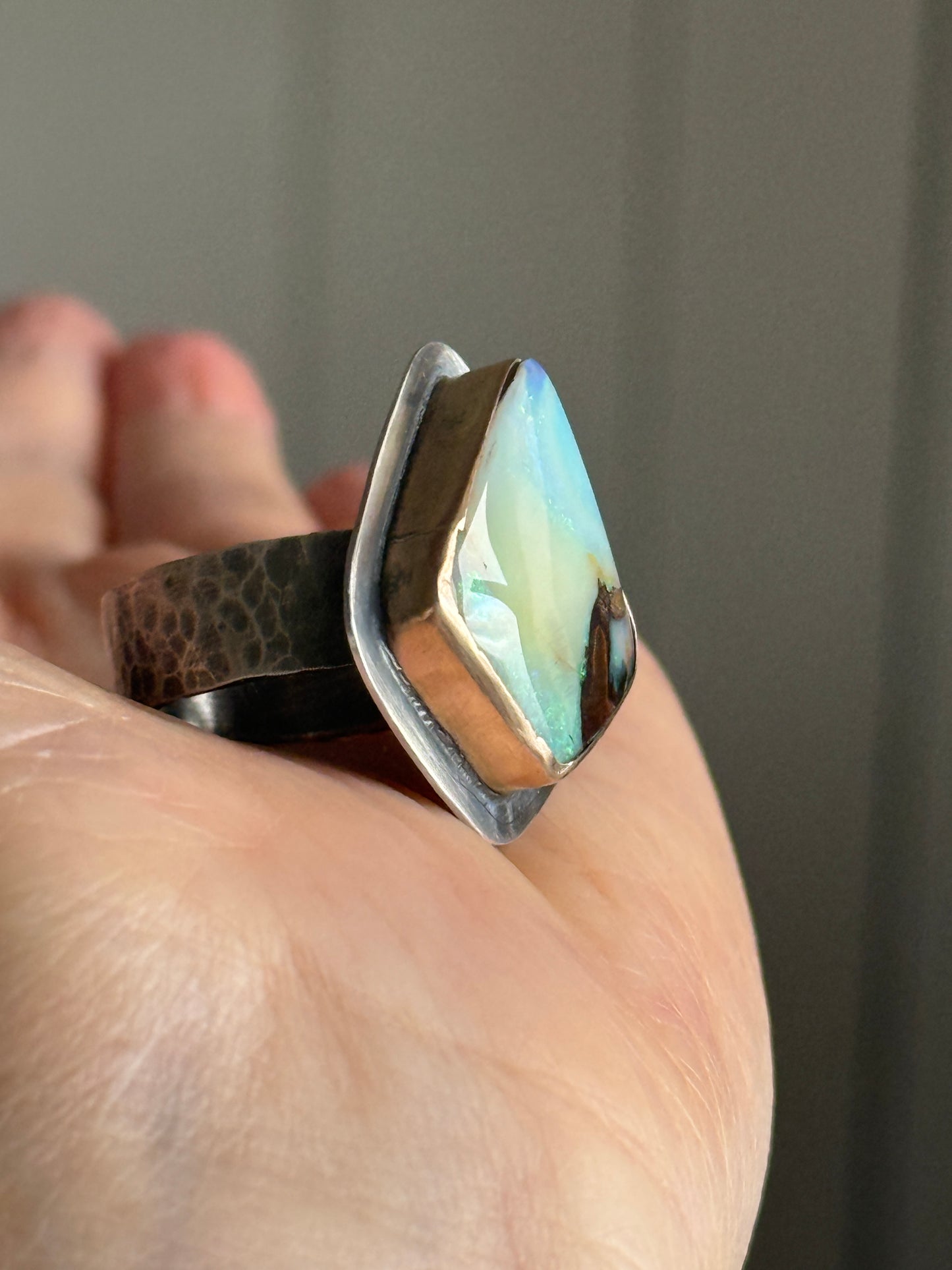 Cocktail Opal Ring