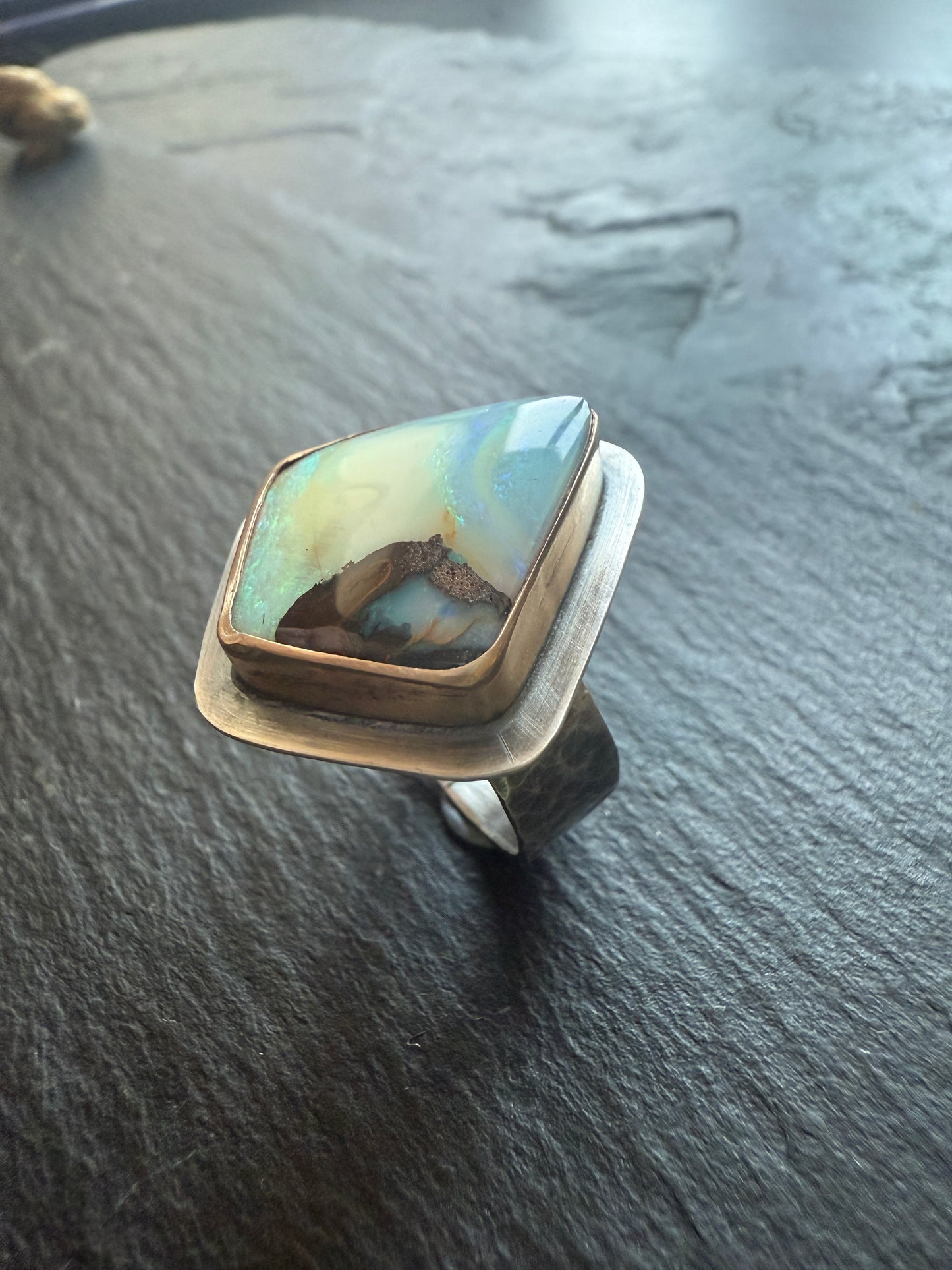 Cocktail Opal Ring