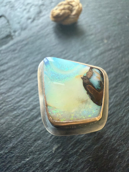 Cocktail Opal Ring