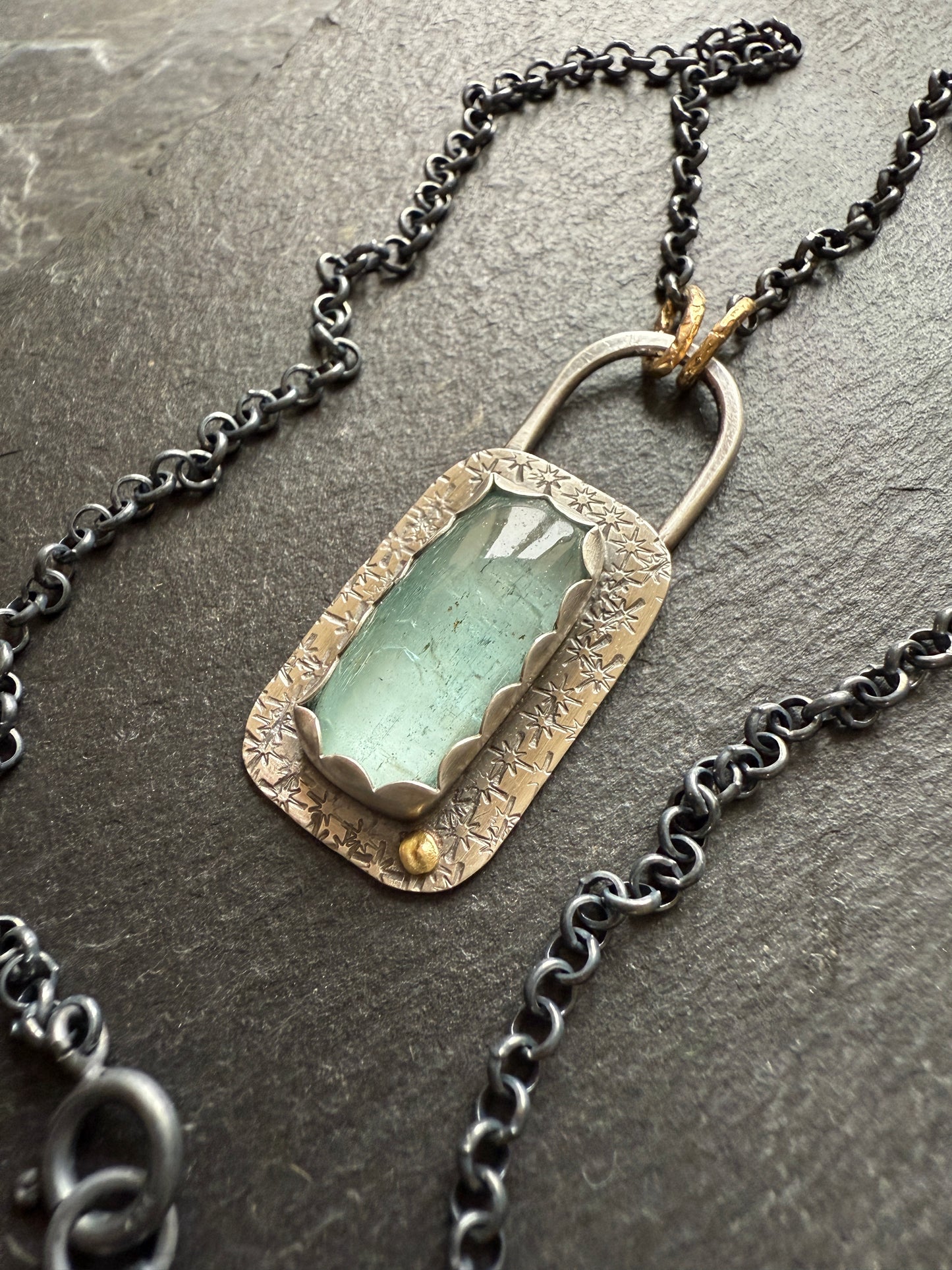 Aquamarine Necklace