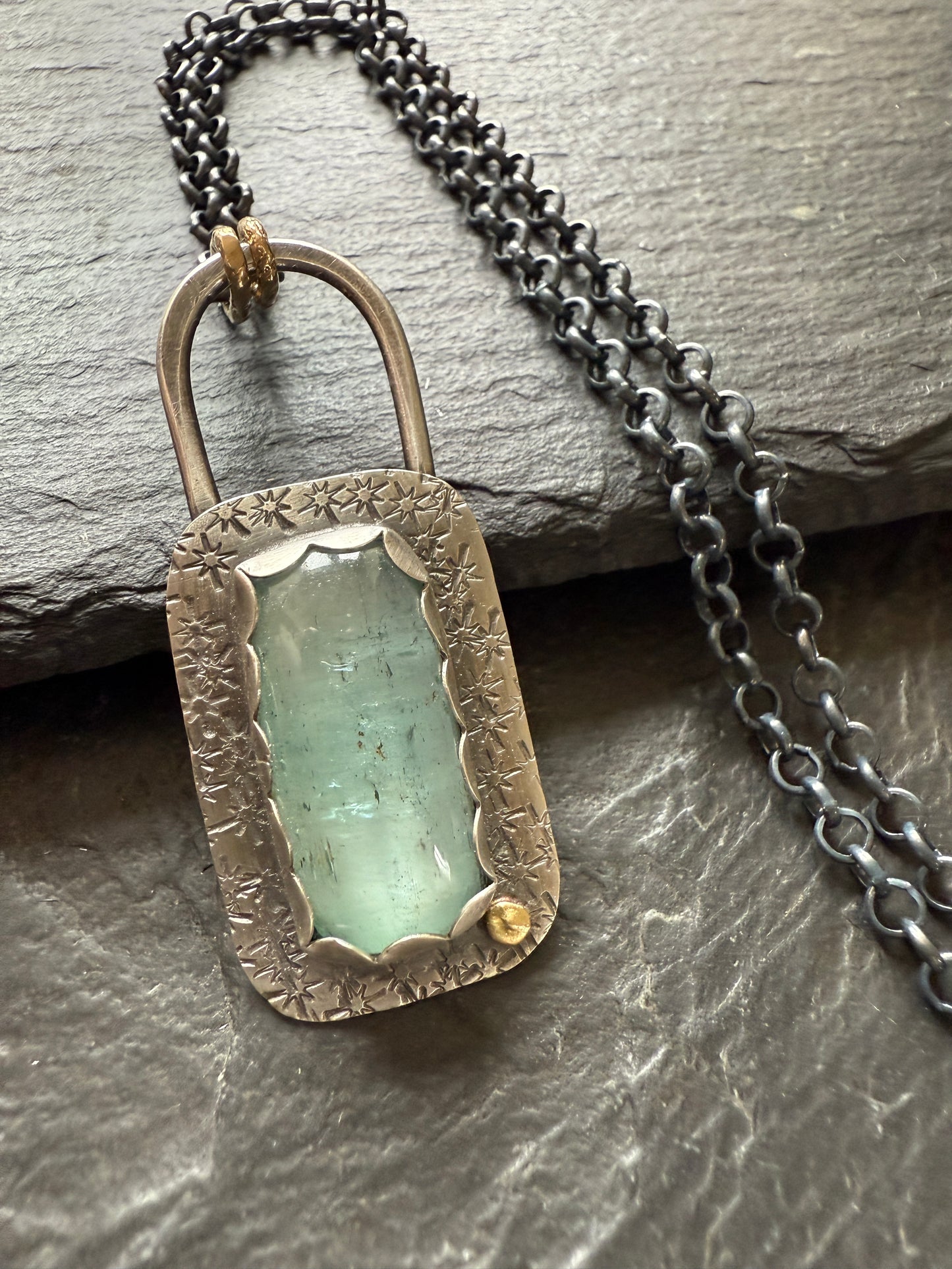 Aquamarine Necklace