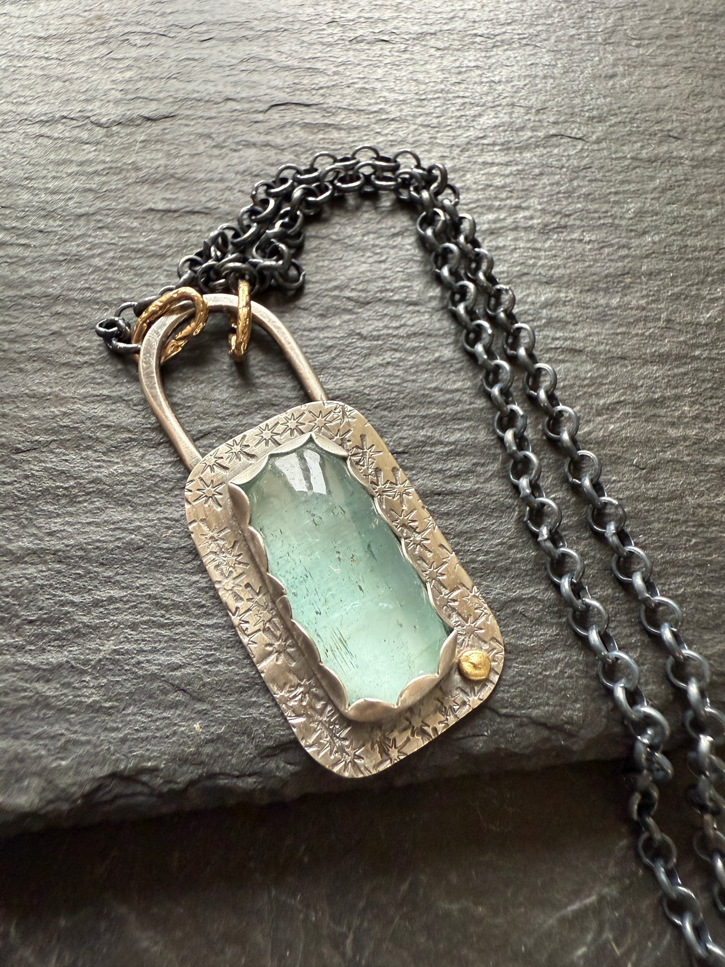 Aquamarine Necklace