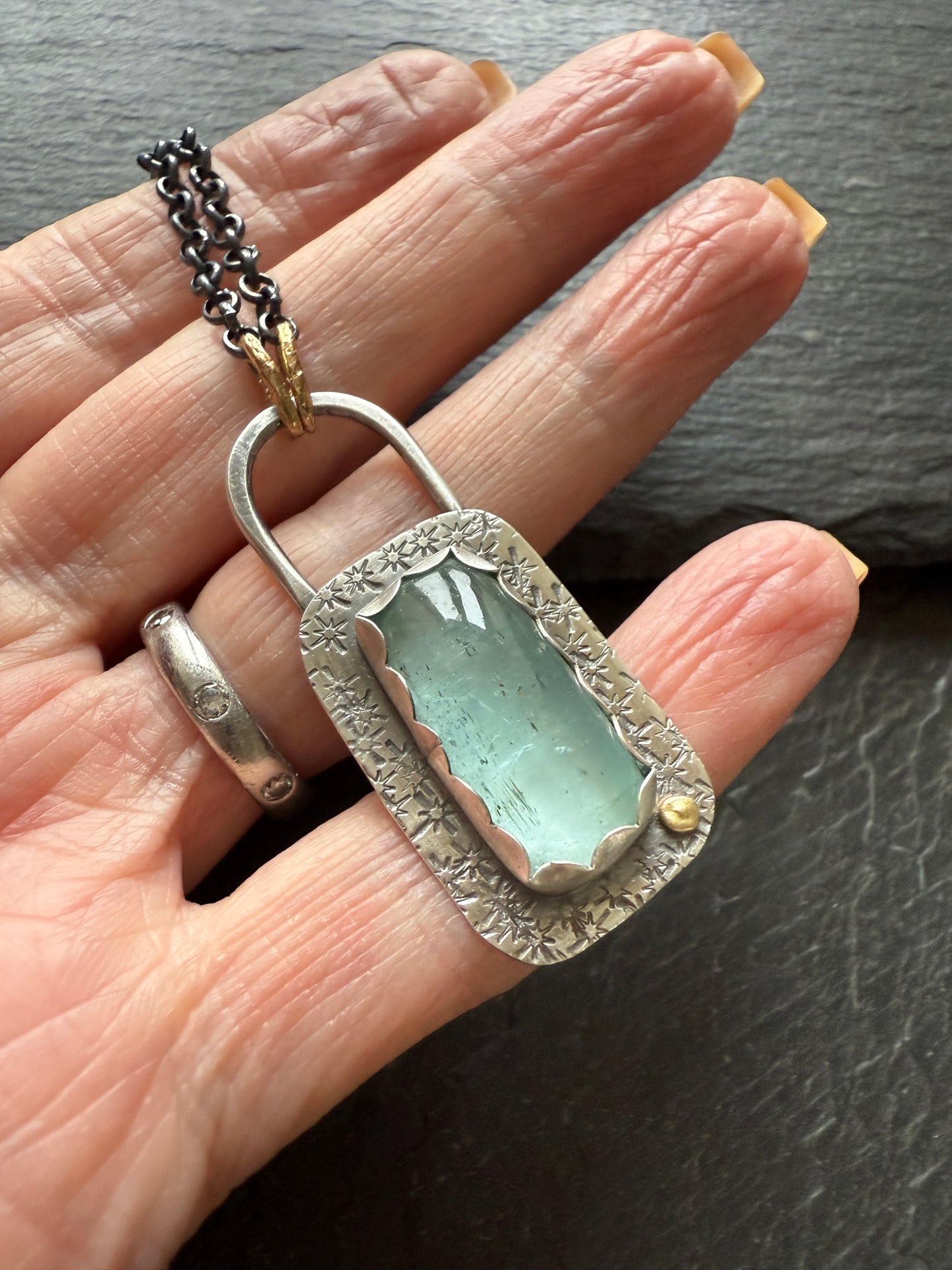 Aquamarine Necklace