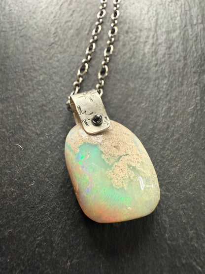 Ethiopian Opal Necklace