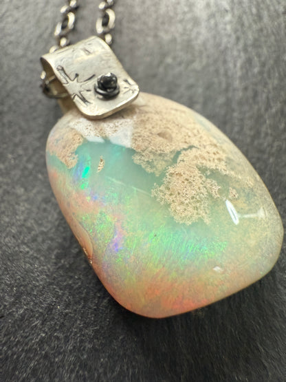Ethiopian Opal Necklace