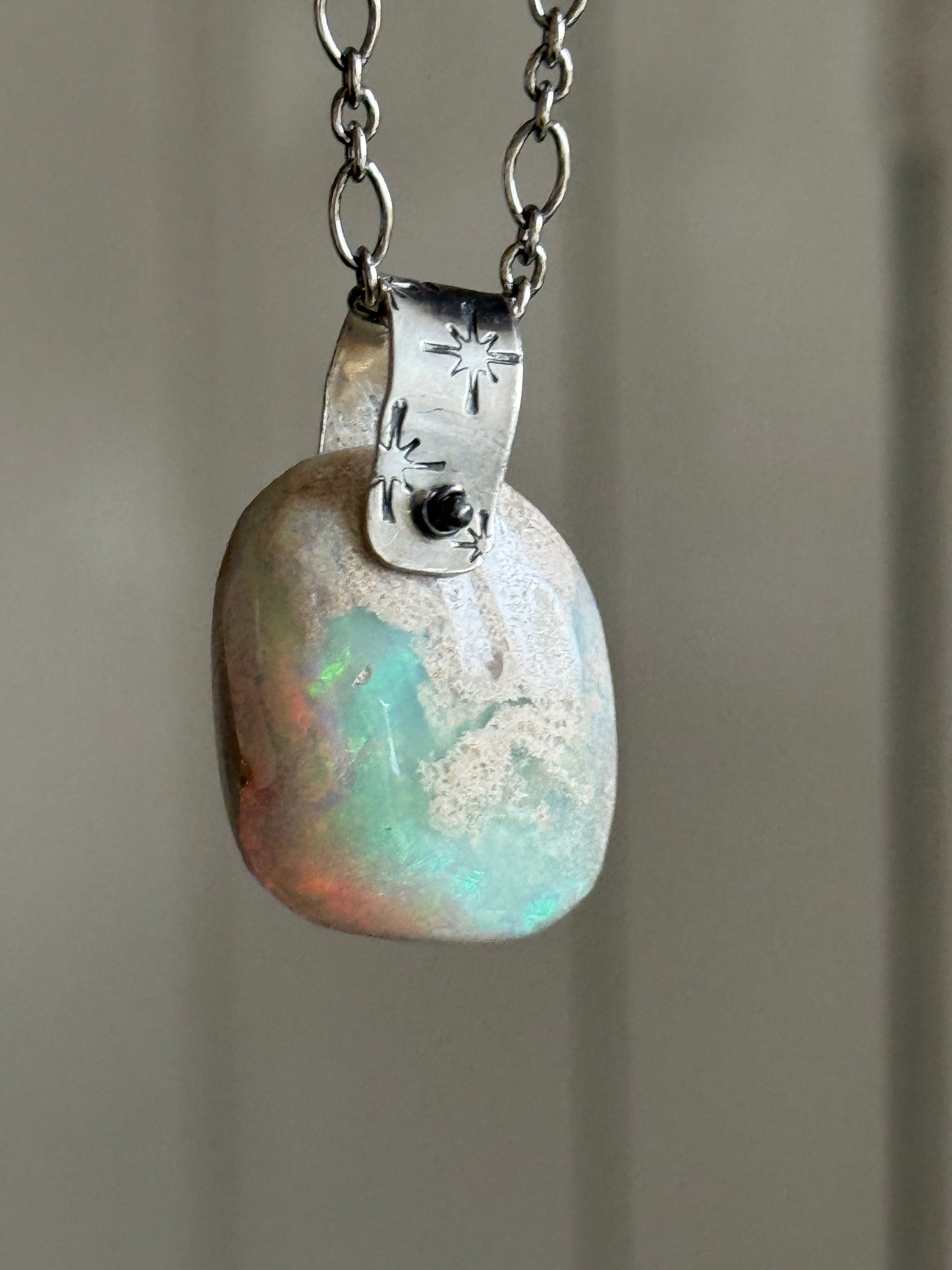 Ethiopian Opal Necklace