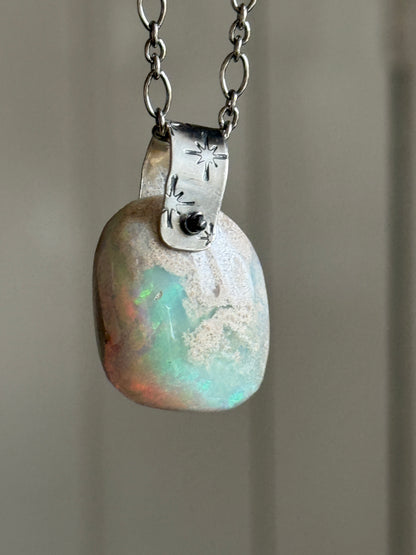 Ethiopian Opal Necklace