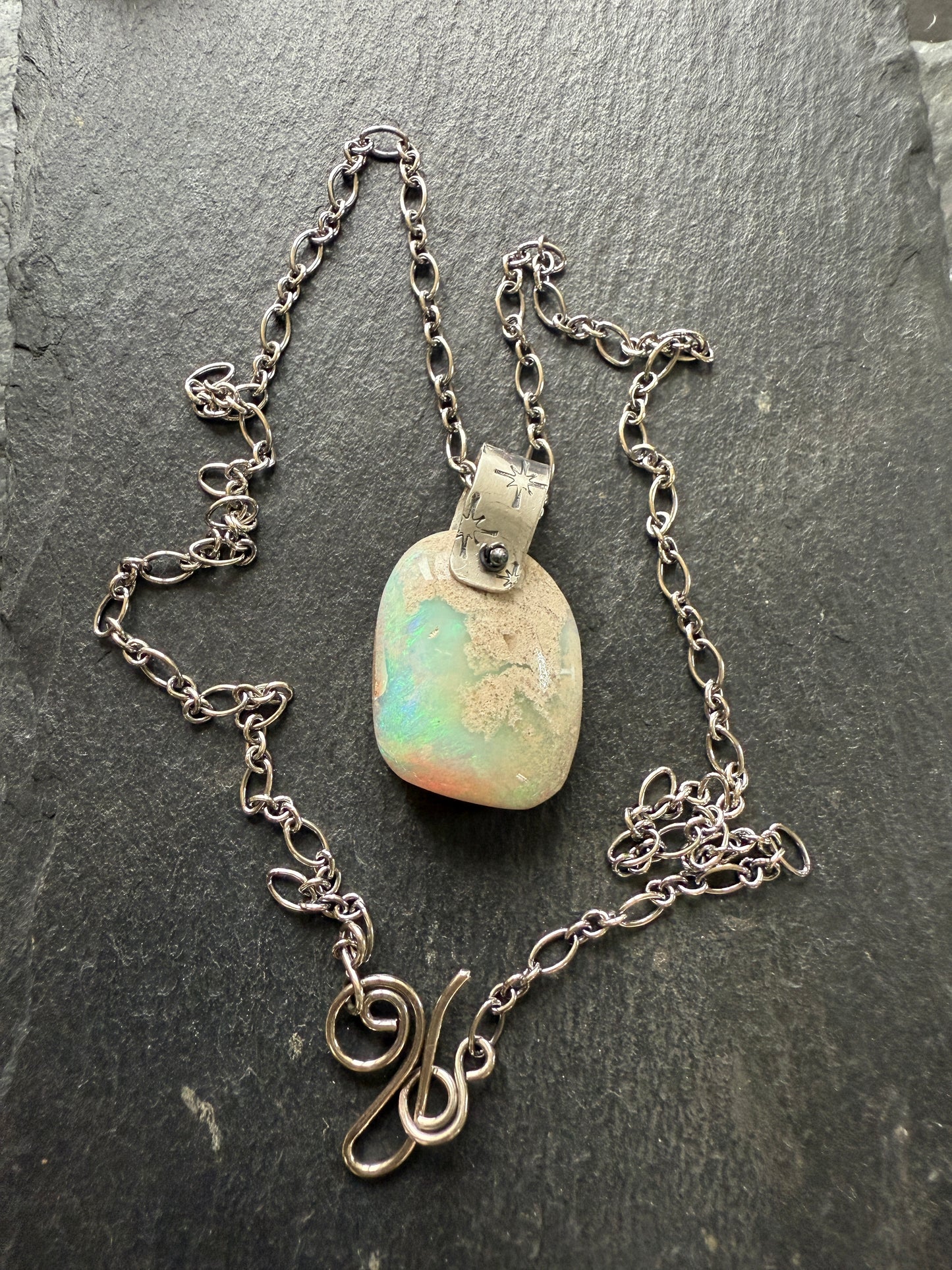 Ethiopian Opal Necklace