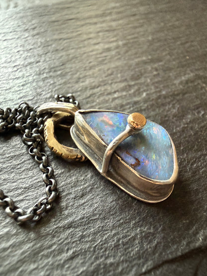 Boulder Opal Necklace