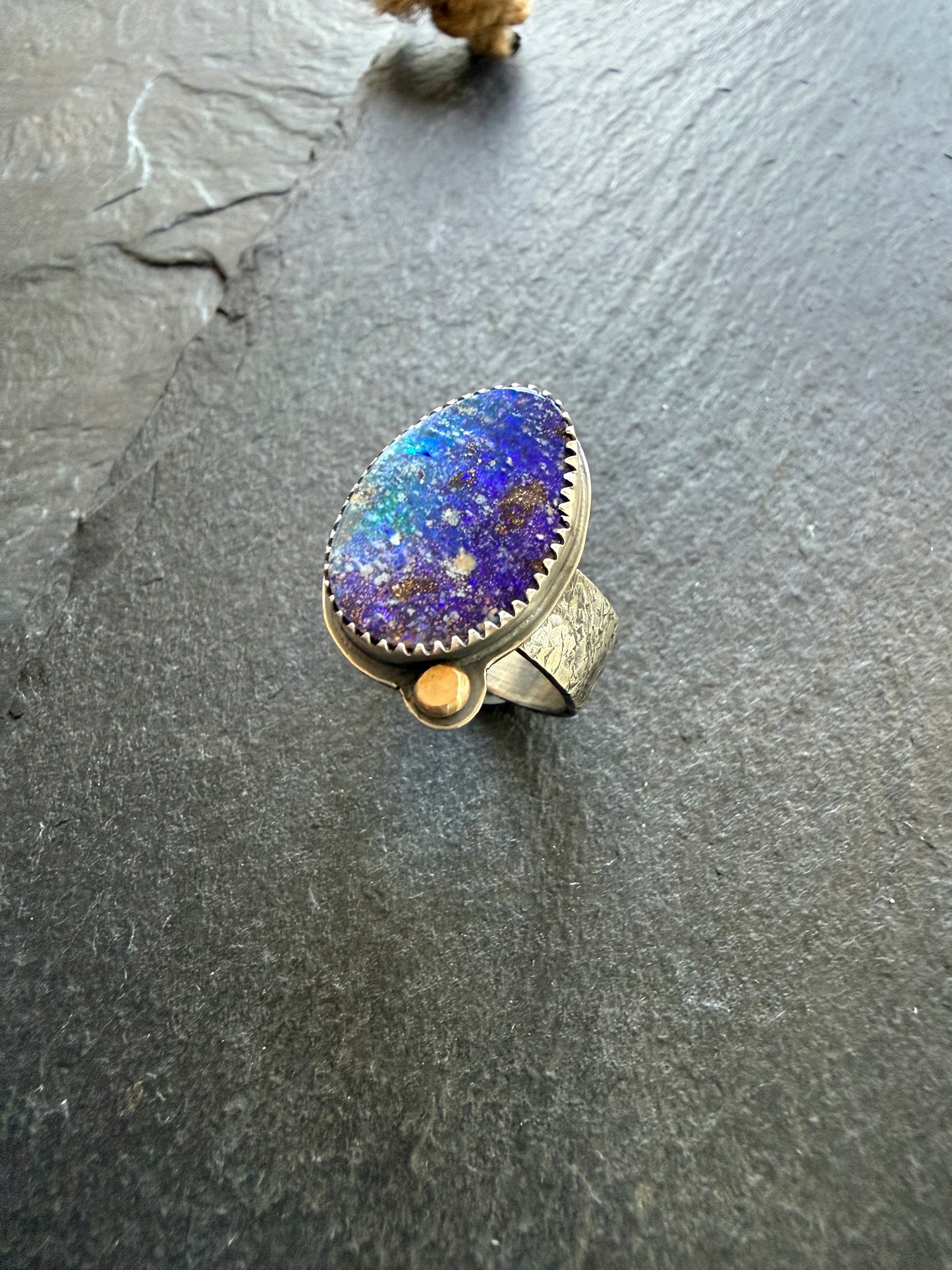 Starry Night Ring US 7 1/4 UK O