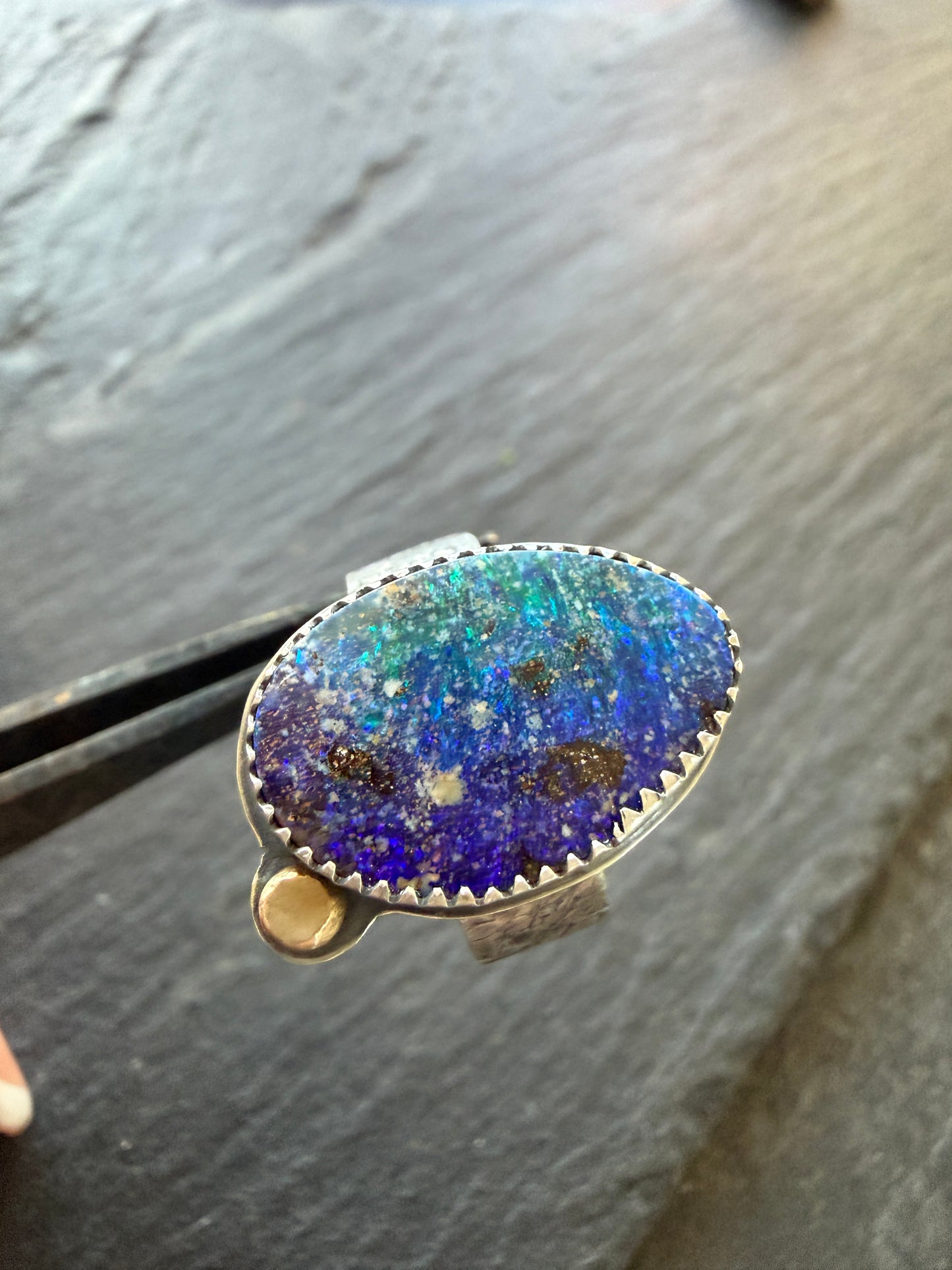 Starry Night Ring US 7 1/4 UK O