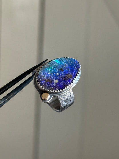 Starry Night Ring US 7 1/4 UK O