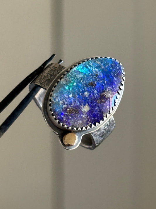 Starry Night Ring US 7 1/4 UK O