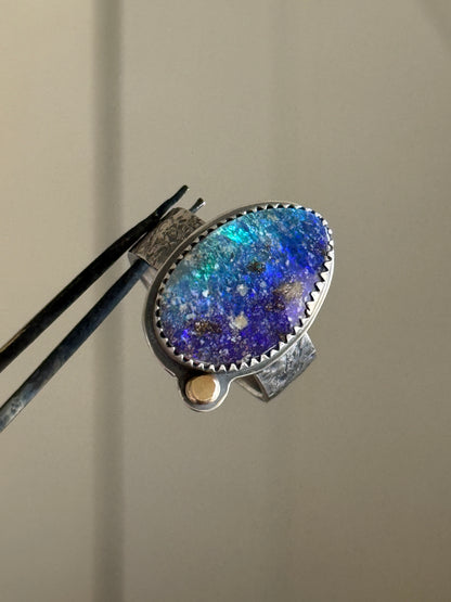 Starry Night Ring US 7 1/4 UK O