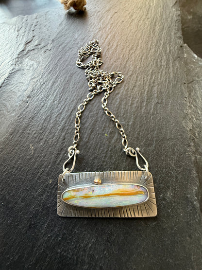 Pastel Opal Necklace