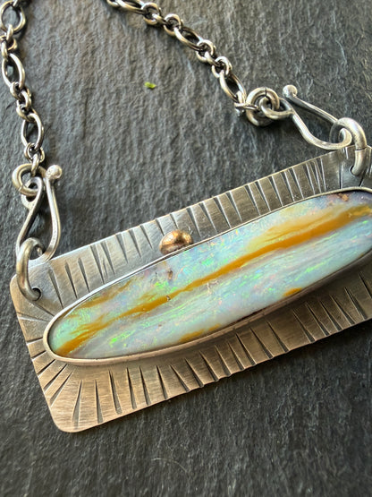 Pastel Opal Necklace