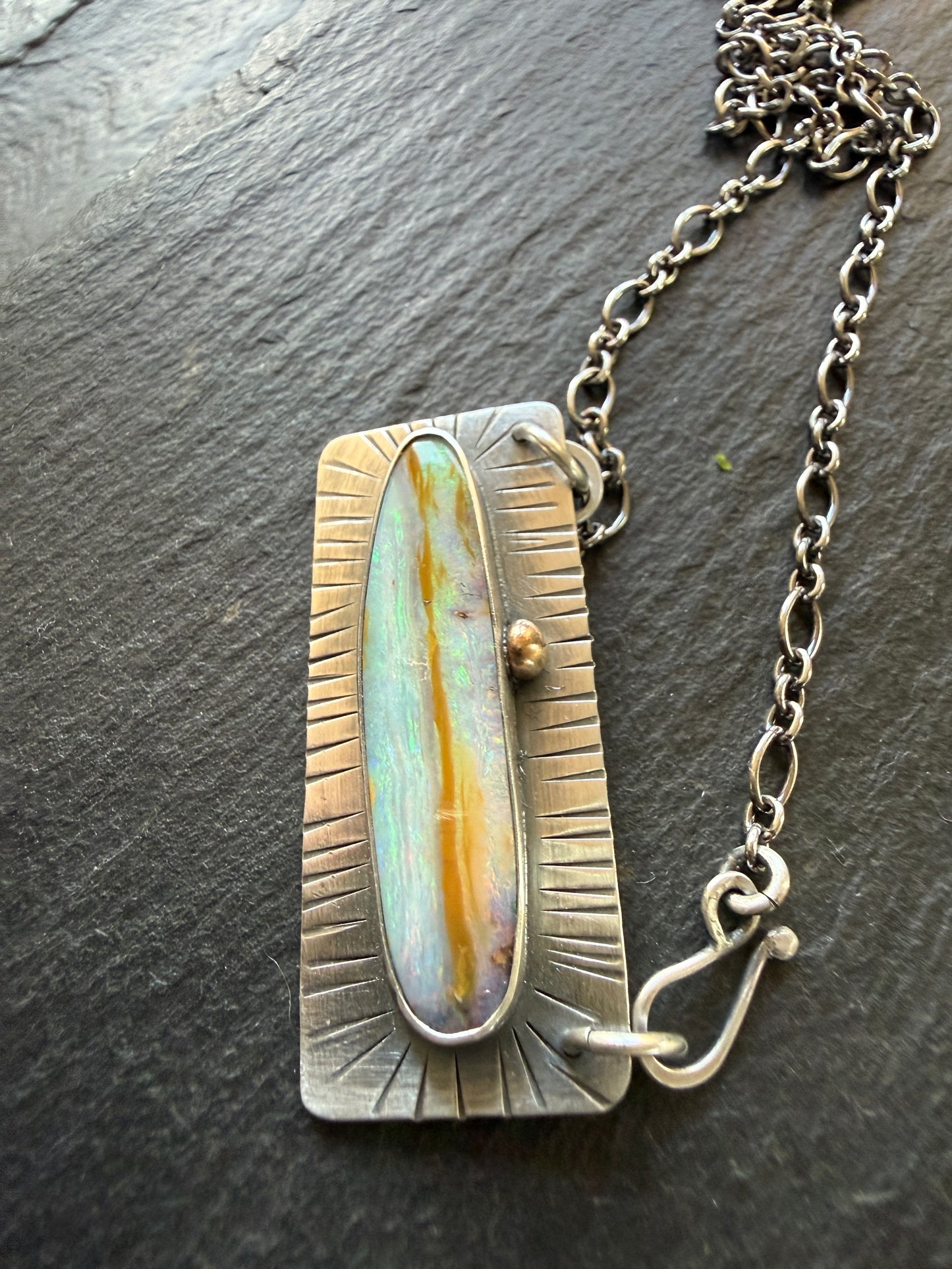 Pastel Opal Necklace