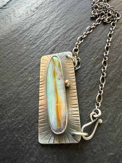 Pastel Opal Necklace