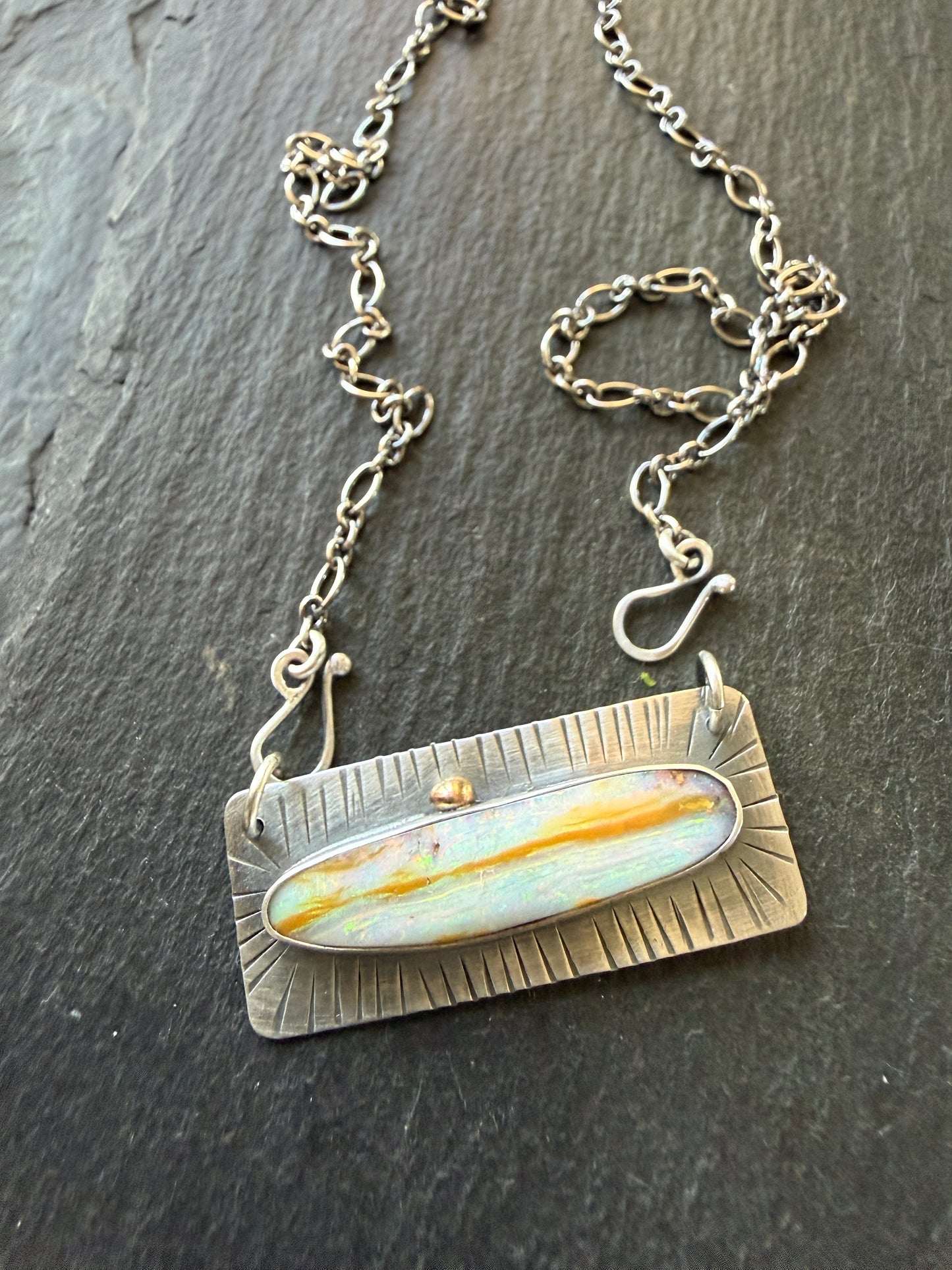 Pastel Opal Necklace