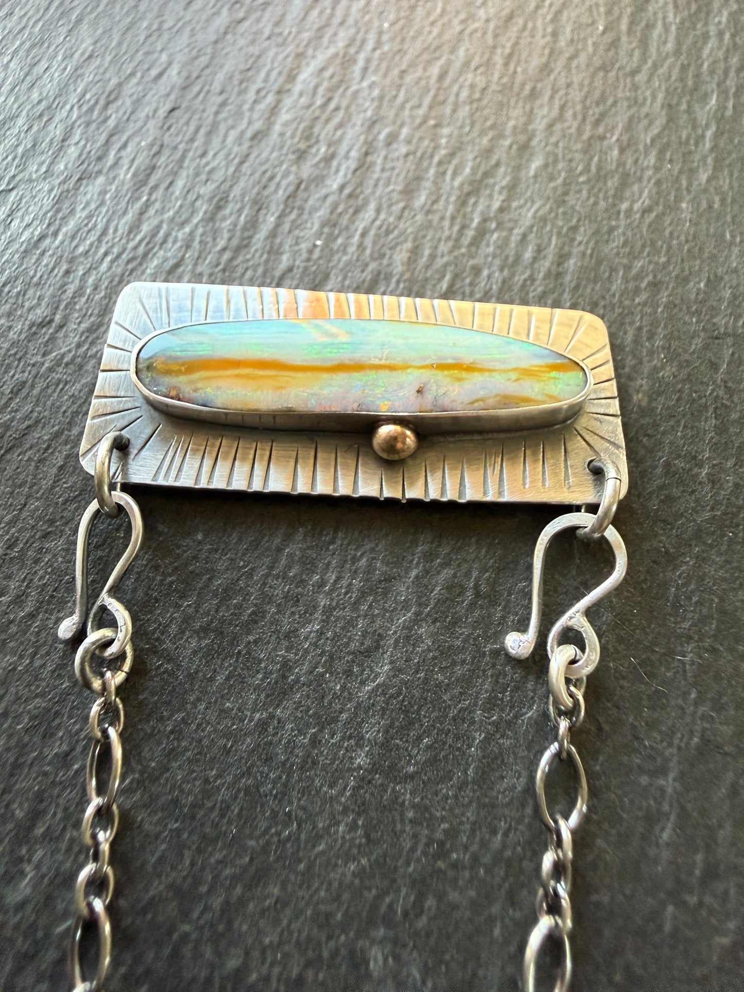 Pastel Opal Necklace