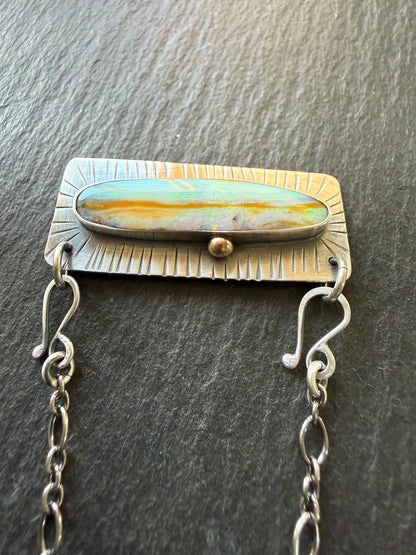 Pastel Opal Necklace