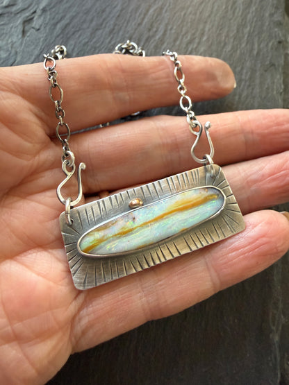 Pastel Opal Necklace