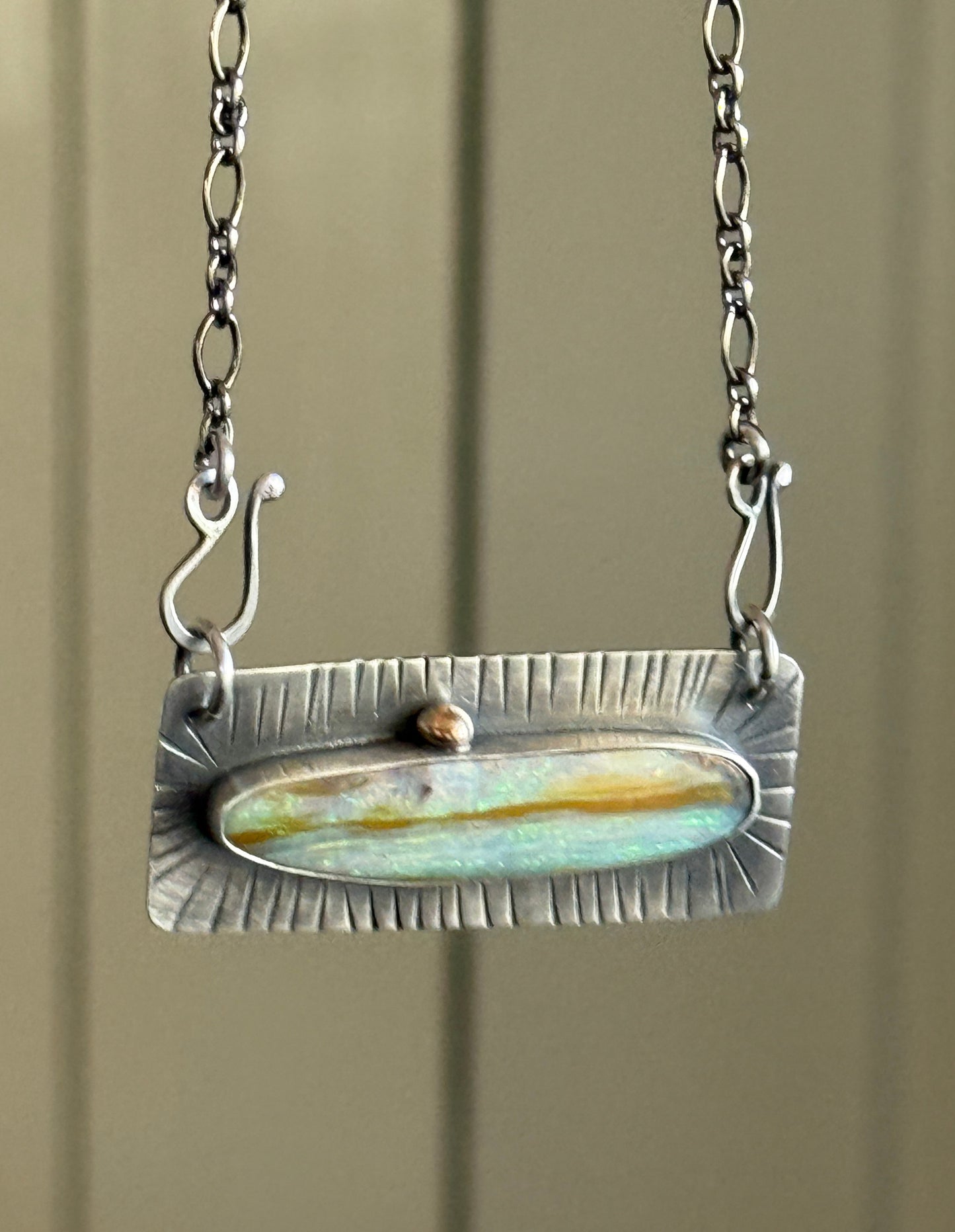 Pastel Opal Necklace