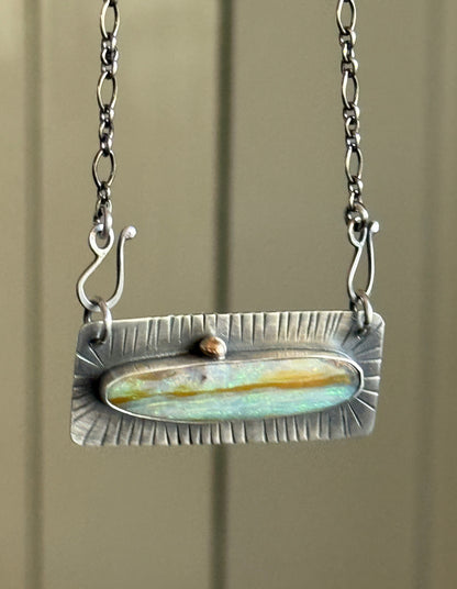 Pastel Opal Necklace