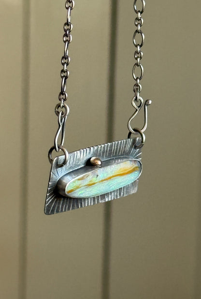 Pastel Opal Necklace