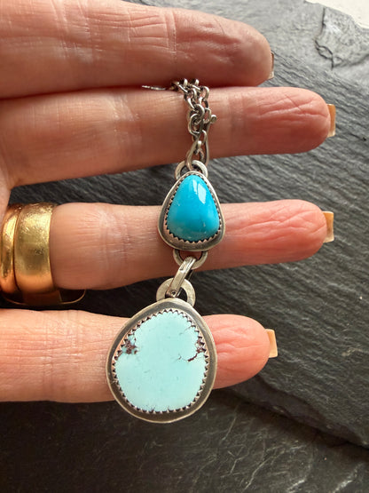 Sleeping Beauty Pendant Necklace