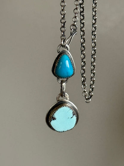 Sleeping Beauty Pendant Necklace