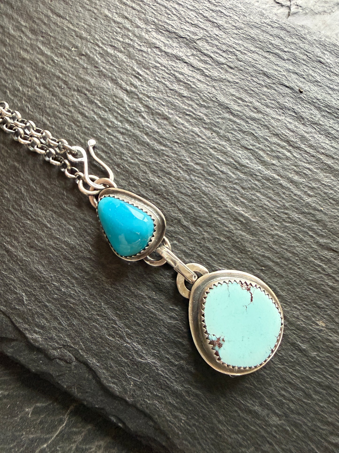 Sleeping Beauty Pendant Necklace