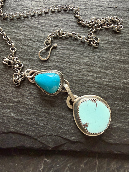 Sleeping Beauty Pendant Necklace