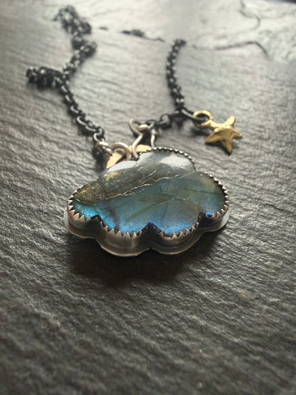 Labradorite Cloud Pendant