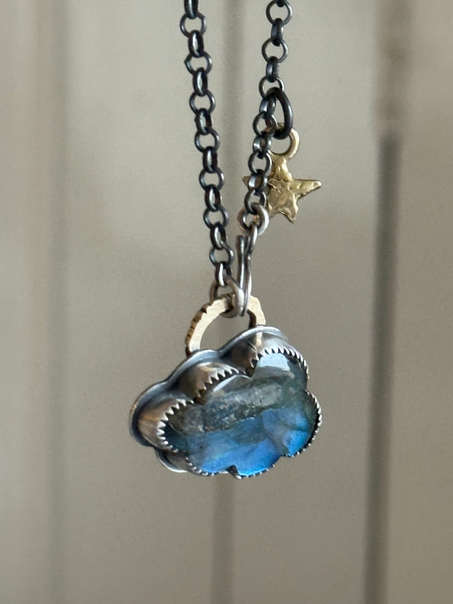 Labradorite Cloud Pendant
