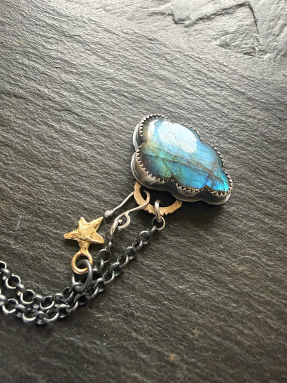 Labradorite Cloud Pendant