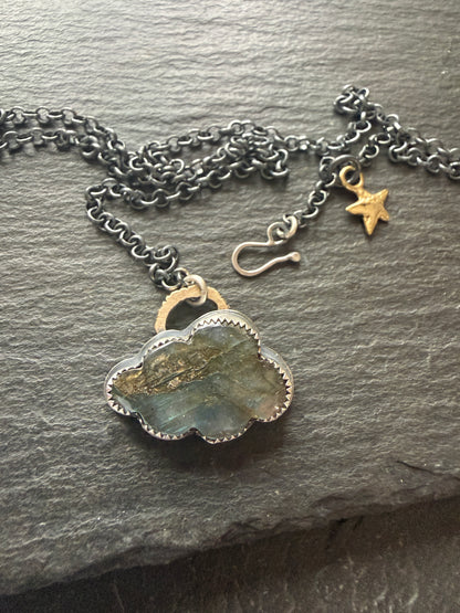 Labradorite Cloud Pendant